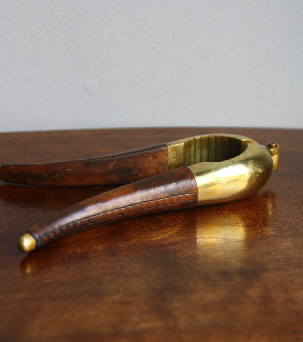 Brass & Leather Nutcracker / Carl Auböck