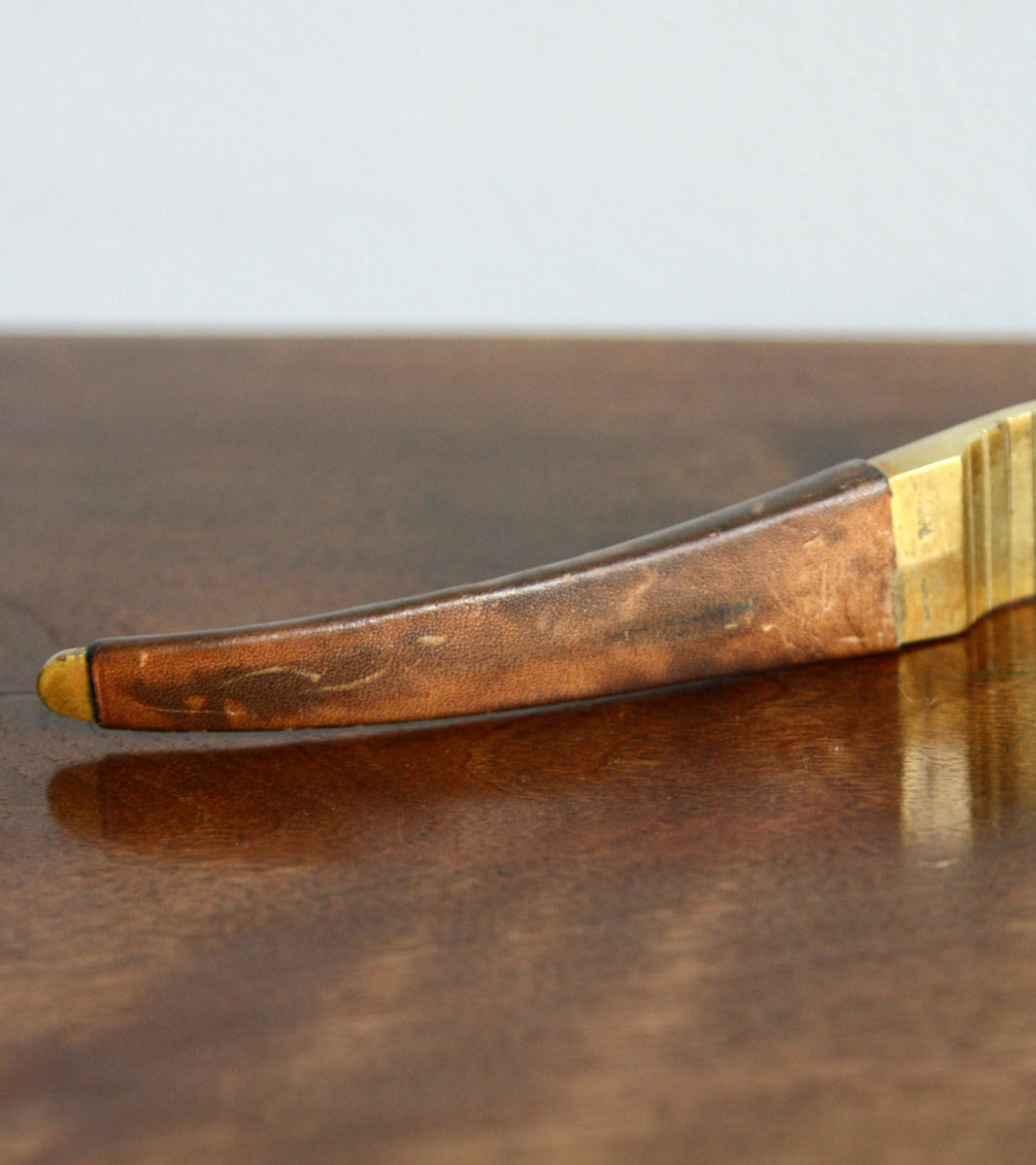 Brass & Leather Nutcracker / Carl Auböck