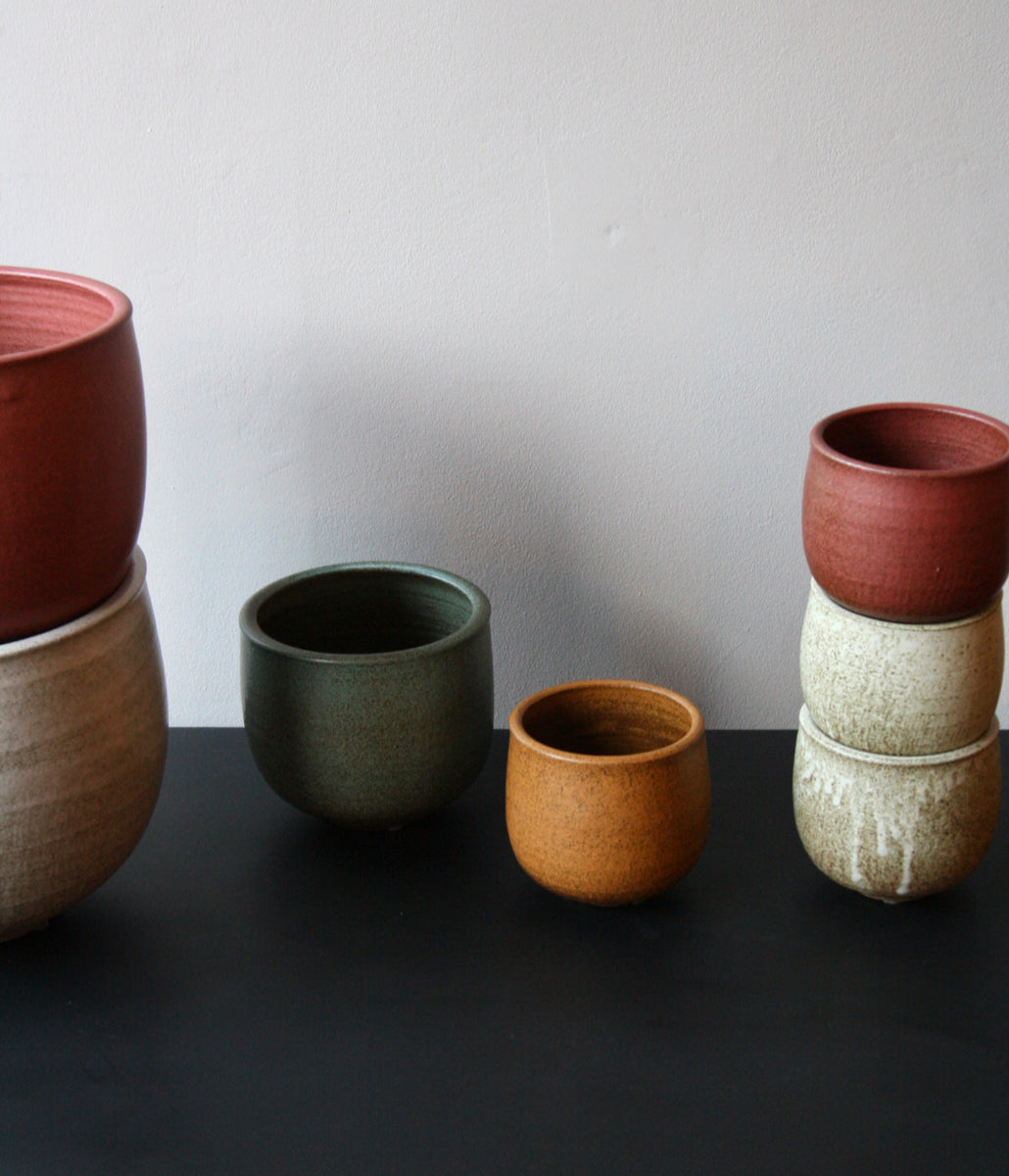 Small Planter / Orange Glaze / KH Würtz
