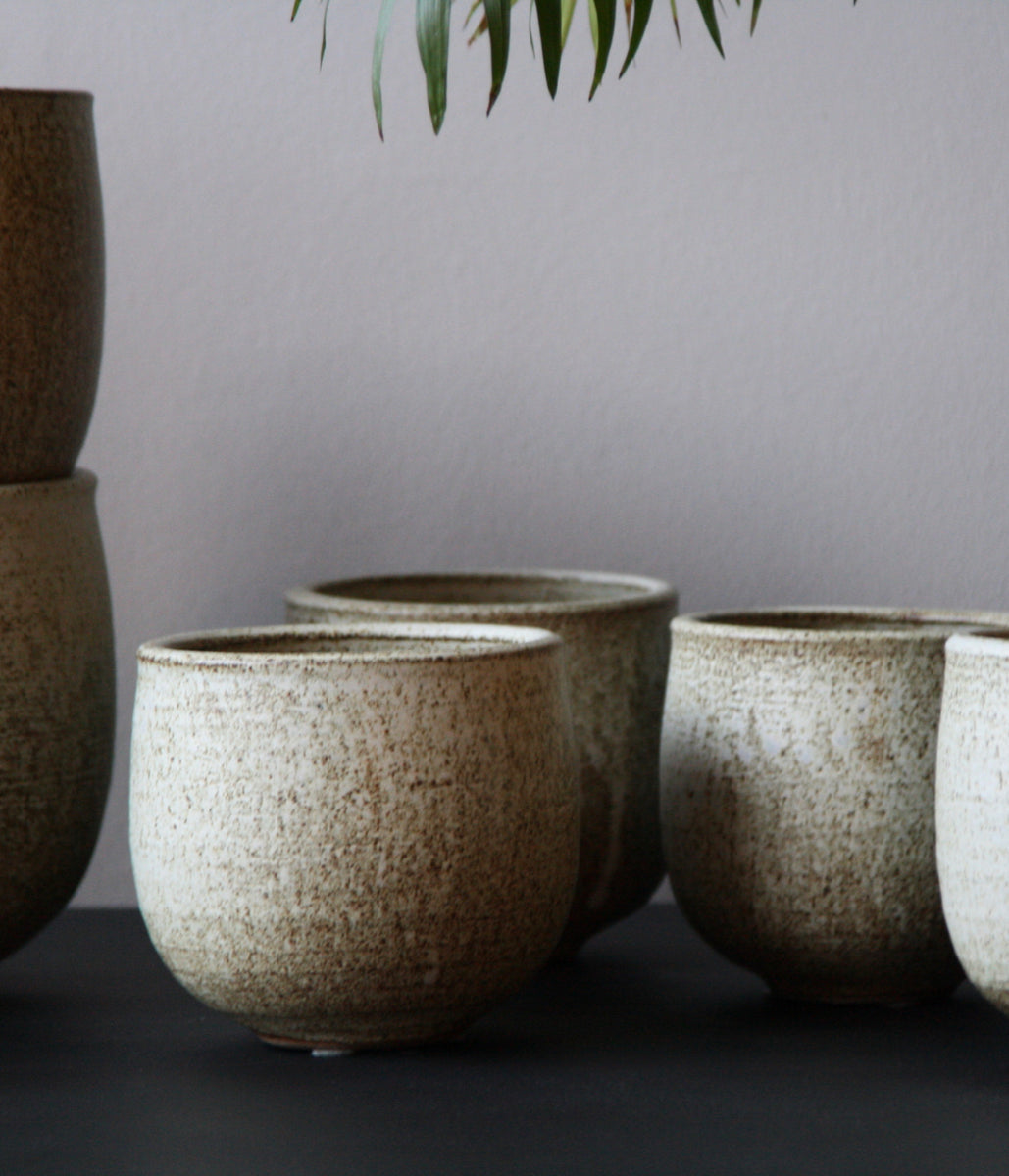 Small Planter / White Glaze / KH Würtz