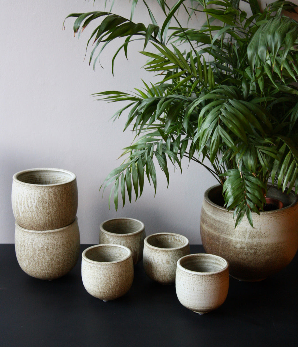 Small Planter / White Glaze / KH Würtz