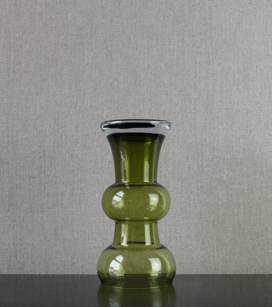 Olive Green Model 1560 Vase / Tamara Aladin, 1973