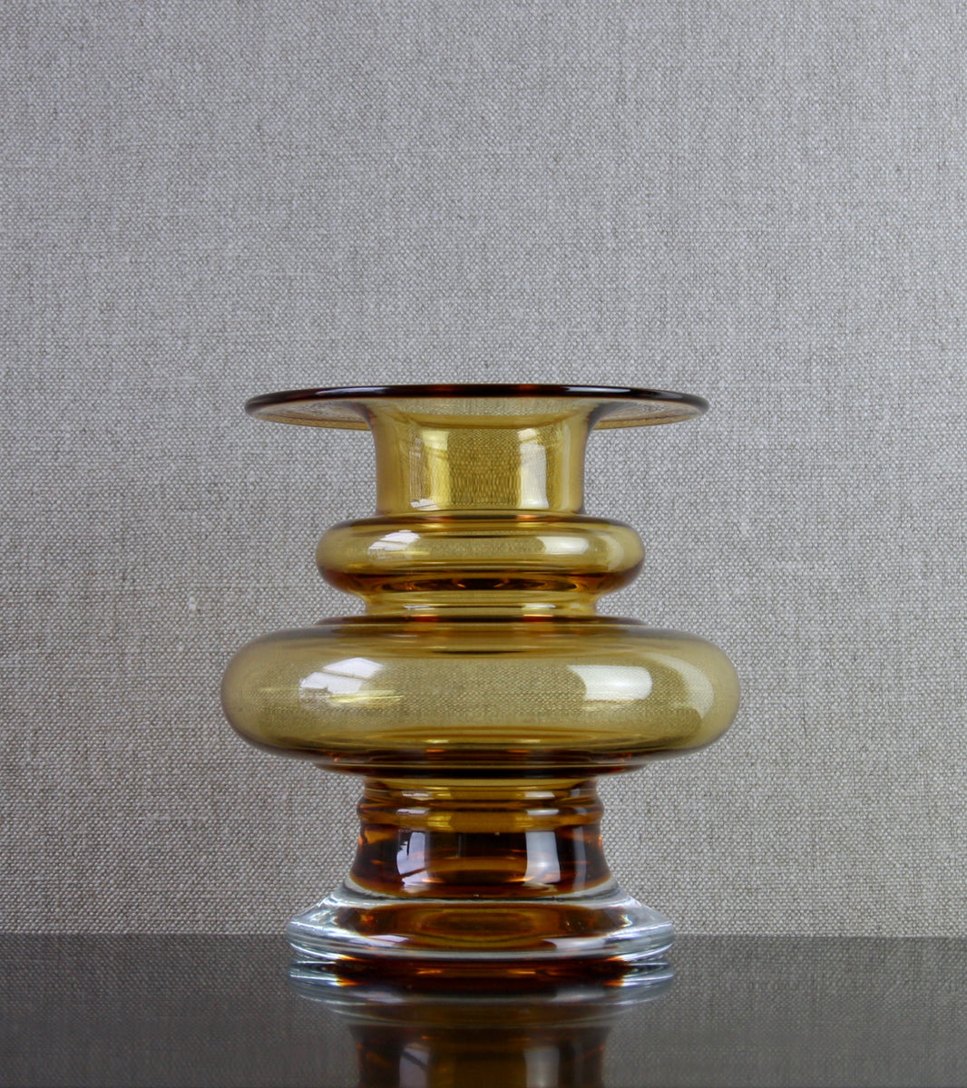 Amber Model 1341 "Tornado" Vase / Tamara Aladin, 1970