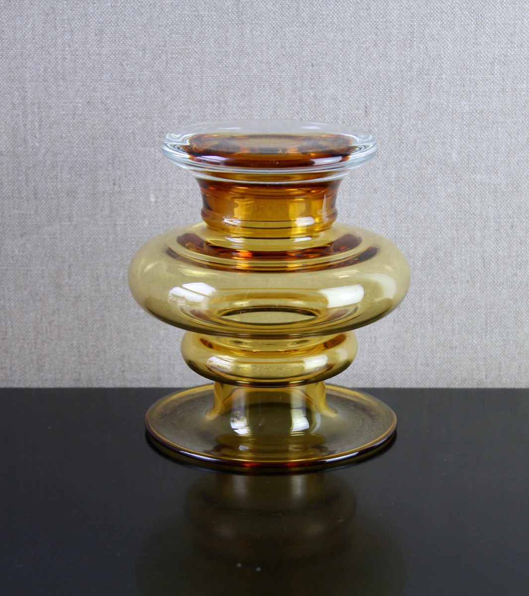 Amber Model 1341 "Tornado" Vase / Tamara Aladin, 1970