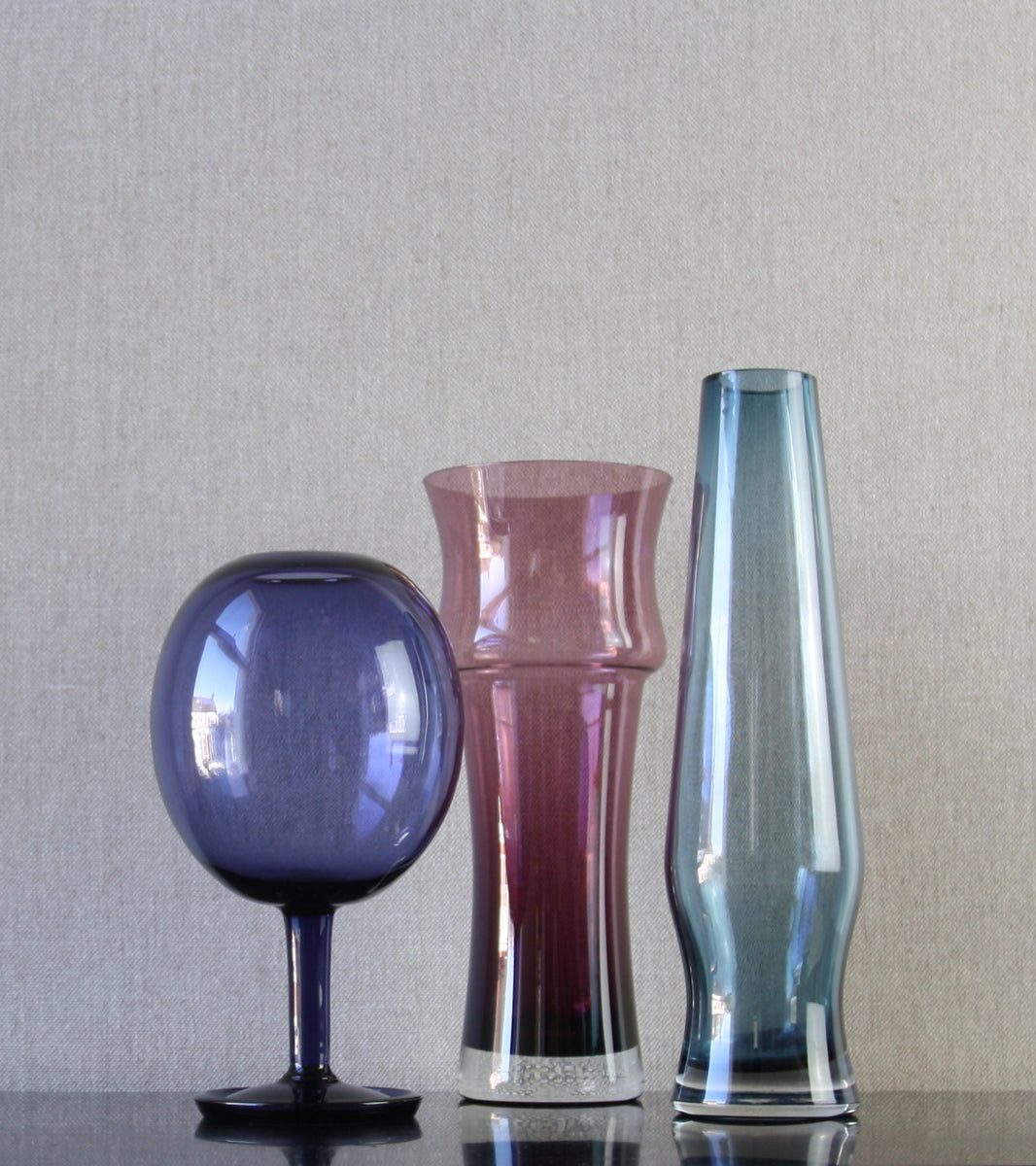 Aubergine 'Floret' Vase / Tamara Aladin, C. 1965