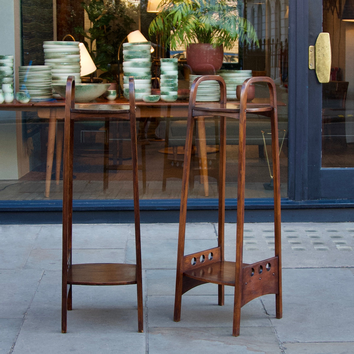Pair of Plant Stands / Josef Hoffmann, C. 1905