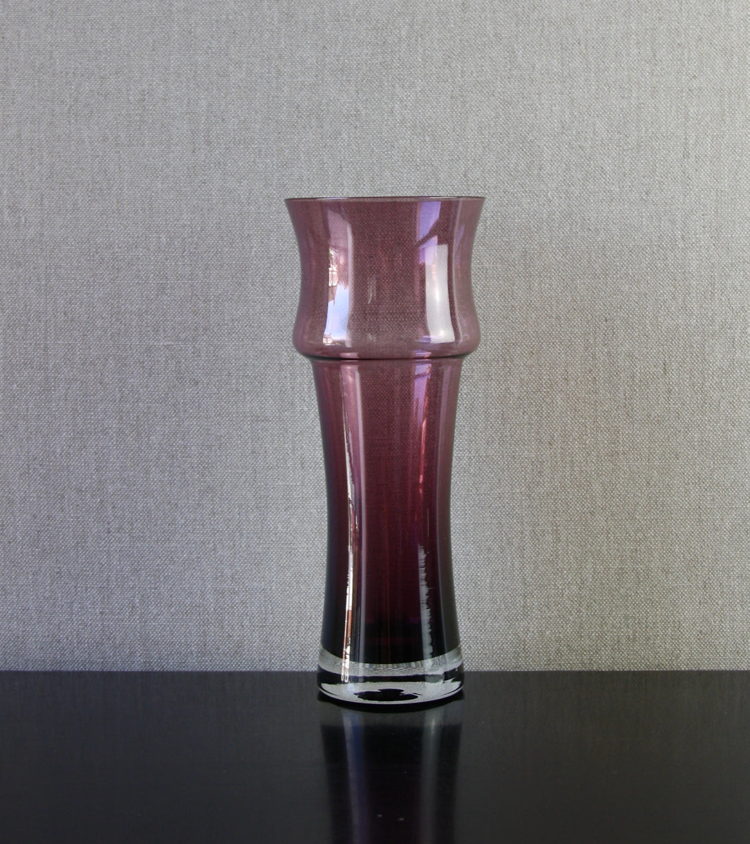 Aubergine 'Floret' Vase by Tamara Aladin, Circa 1970