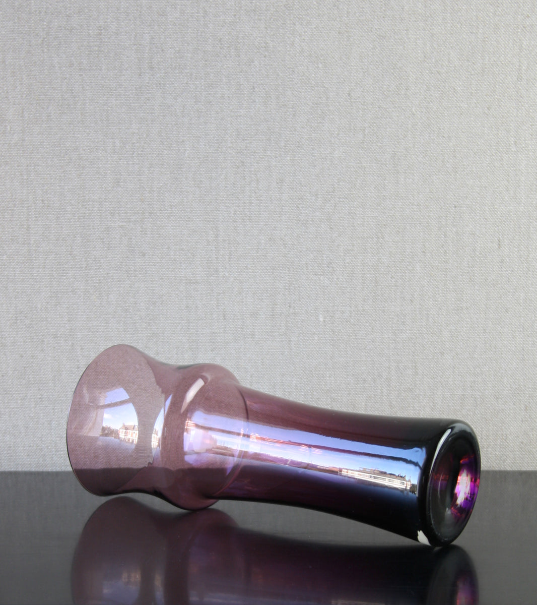 Aubergine 'Floret' Vase / Tamara Aladin, C. 1965