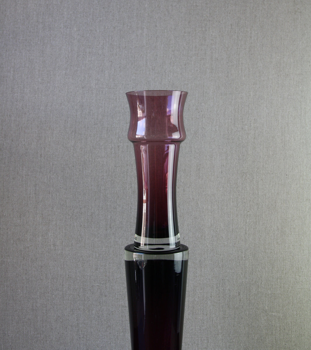 Aubergine 'Floret' Vase / Tamara Aladin, C. 1965