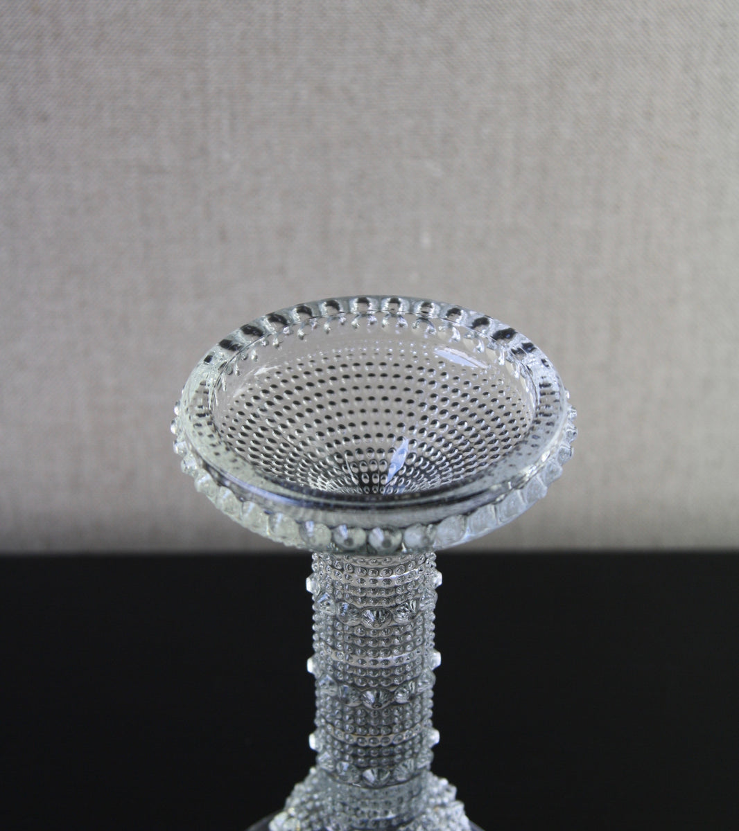 Clear Model 5688 "Grapponia" Reversible Candlestick / Nanny Still, 1960