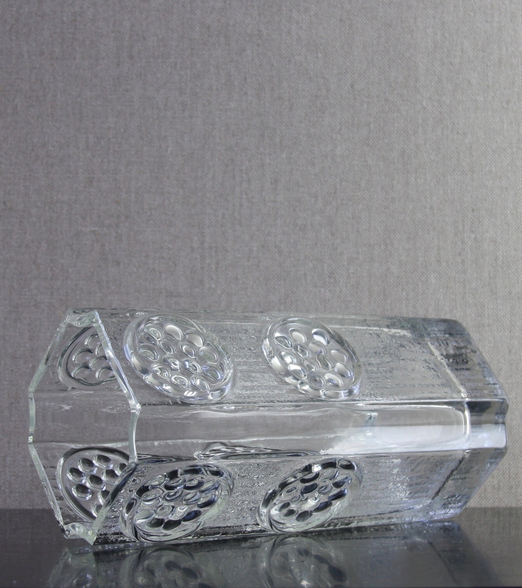 Clear Model 1497 "Rondella" Vase / Tamara Aladin, 1967