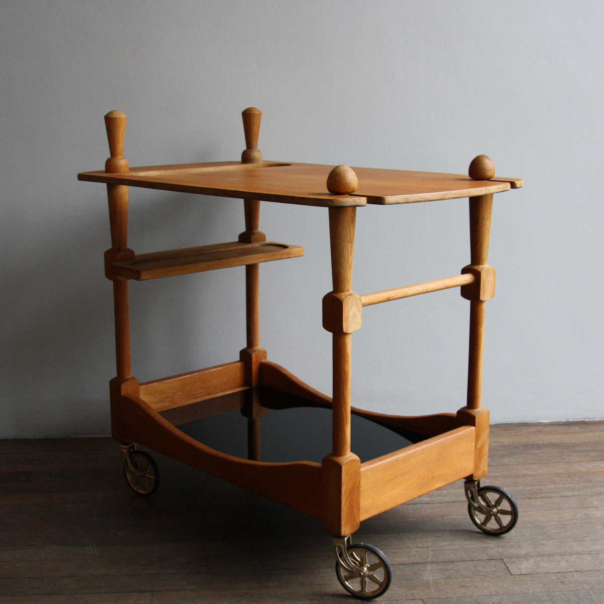 Drinks Trolley / Guillerme et Chambron, France, 1960s