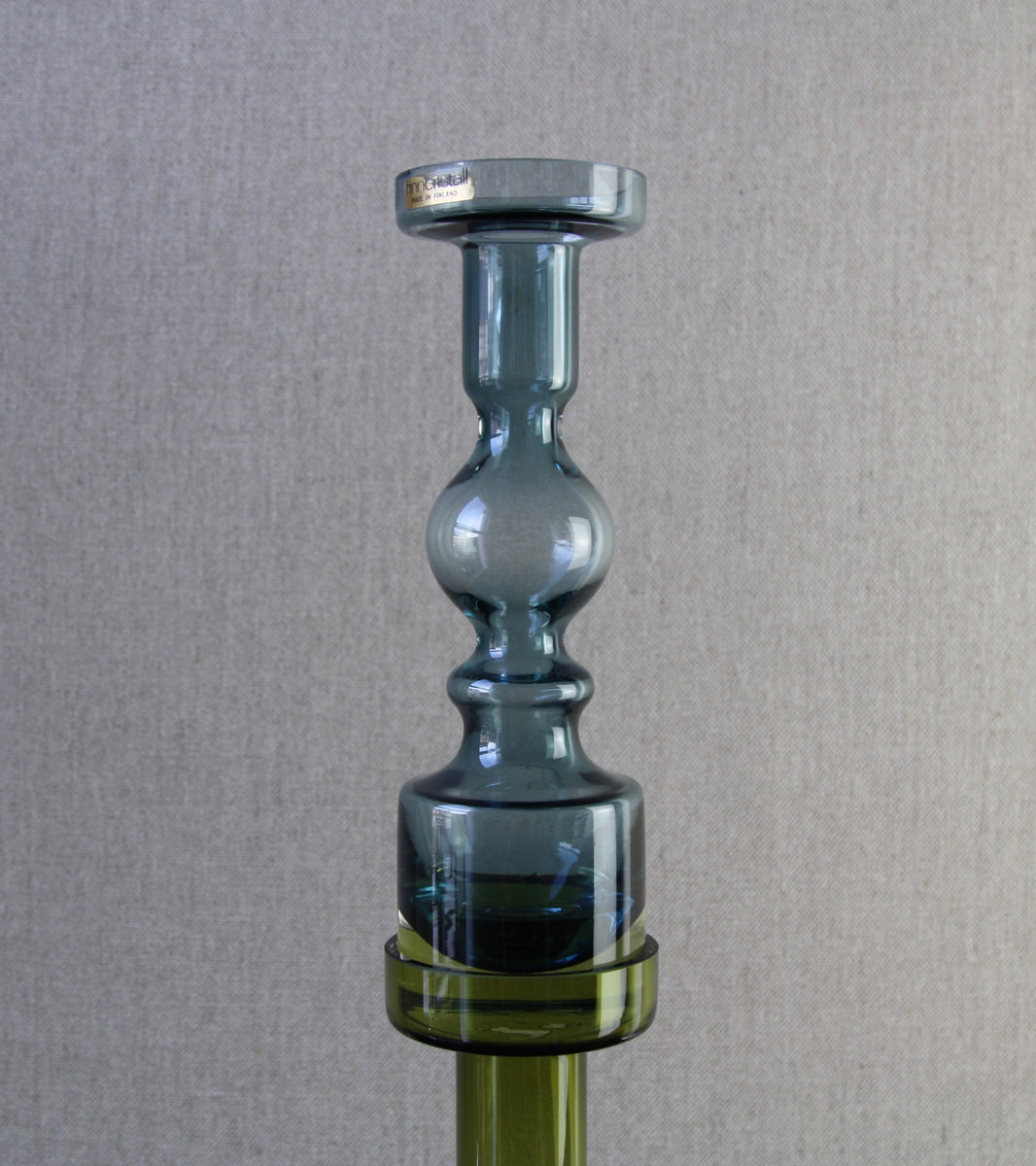 Steel Blue Model 1945 "Pompadour" Vase / Candlestick / Nanny Still, 1966