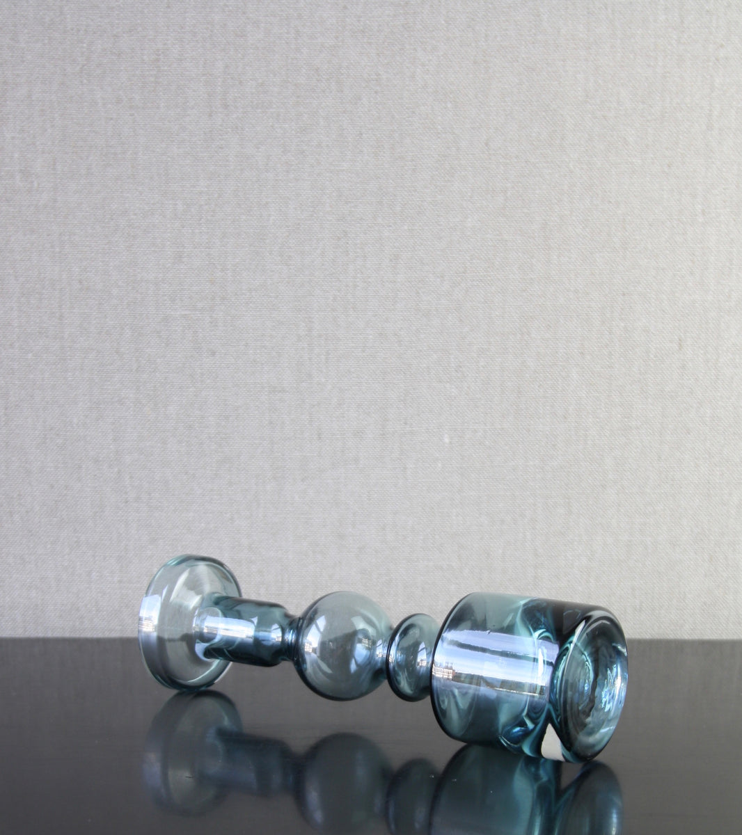 Steel Blue Model 1945 "Pompadour" Vase / Candlestick / Nanny Still, 1966