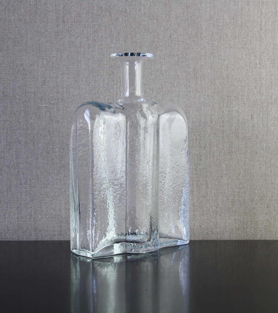 Clear Model 1721 "Railo" Bottle by Nanny Still, 1974