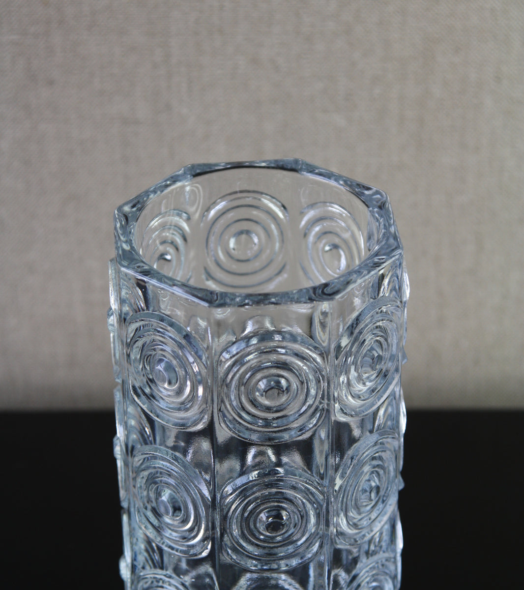 Clear Model 5682 "Rengas" (Ring) Vase / Tamara Aladin, 1972