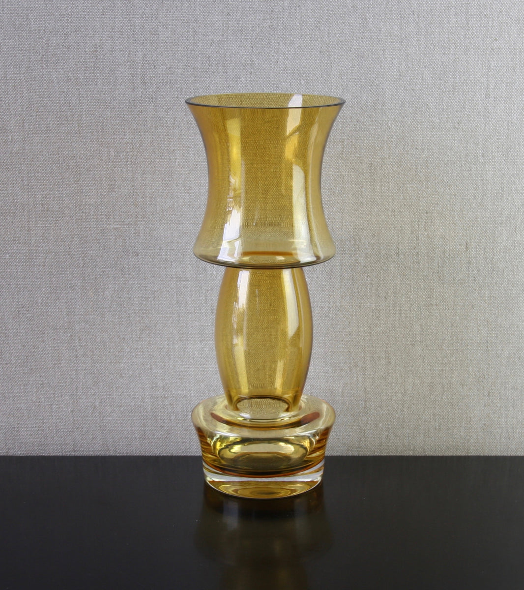 Amber 'Dumbbell' Vase / Tamara Aladin, C. 1970