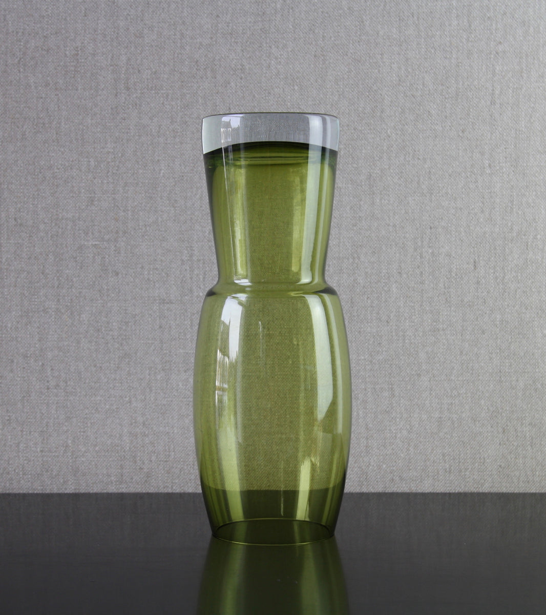 Olive Green 'Morchella' Vase / Tamara Aladin, C. 1970