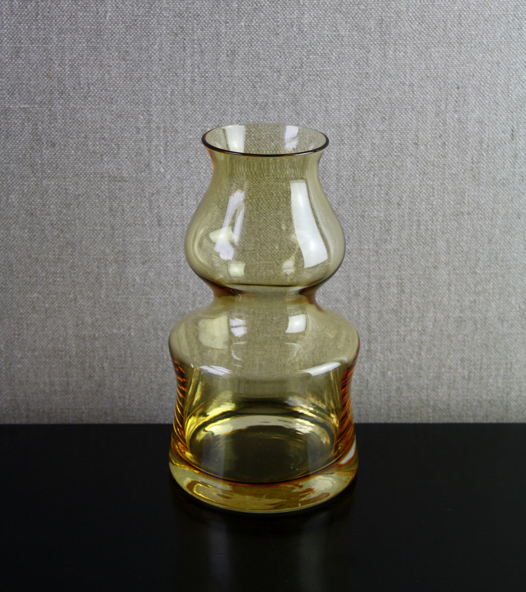 Amber 'Rose Bud' Vase / Tamara Aladin, C. 1965