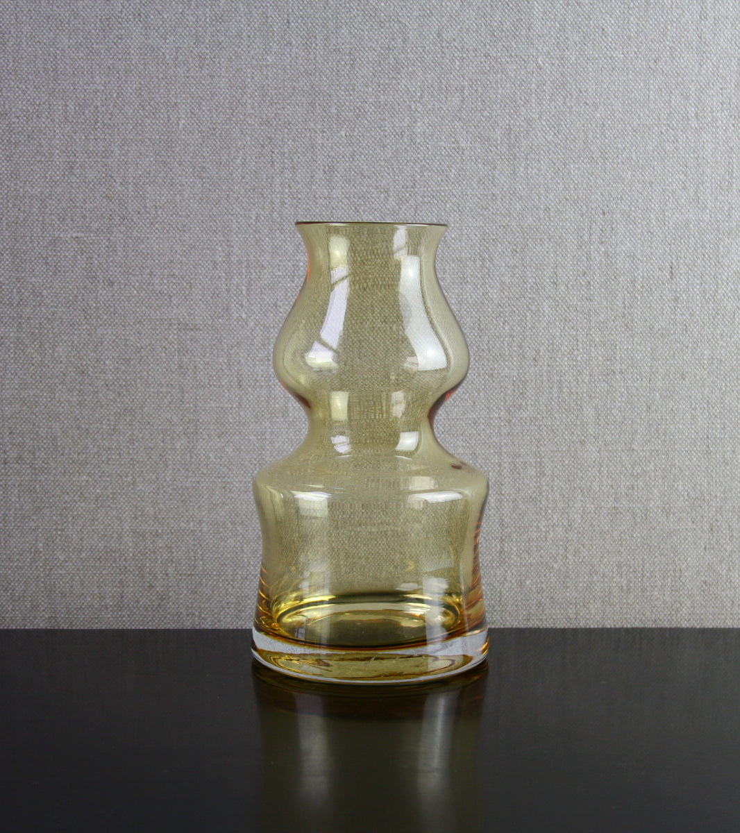 Amber 'Rose Bud' Vase by Tamara Aladin, C. 1965