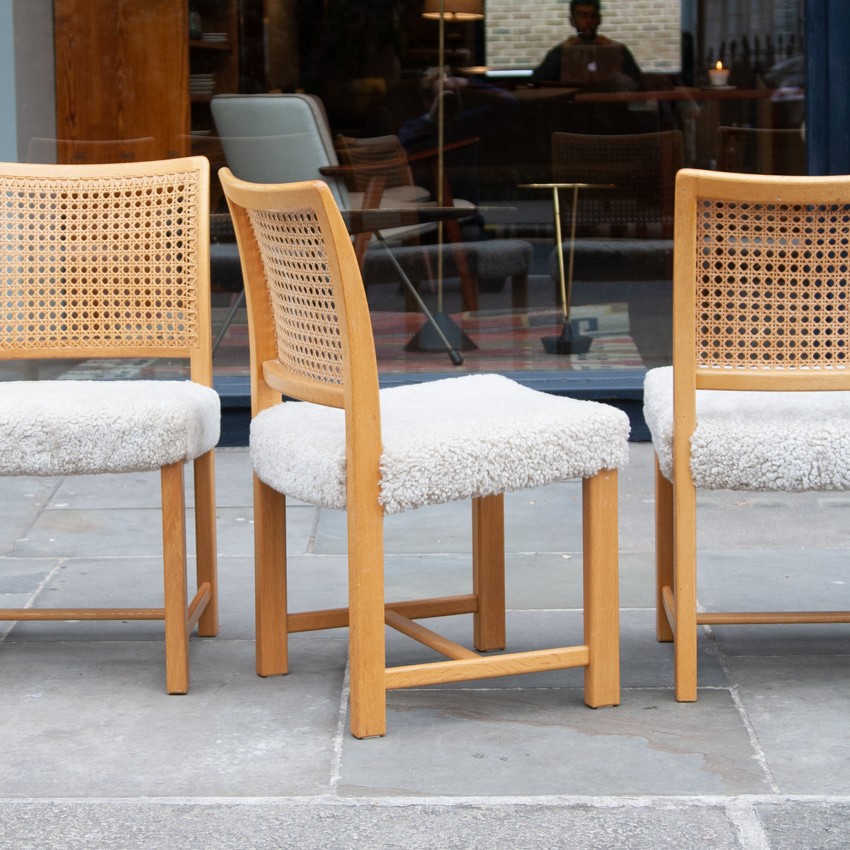 Set of Six Oak Dining Chairs / Carl Gustav Hiort, 1955