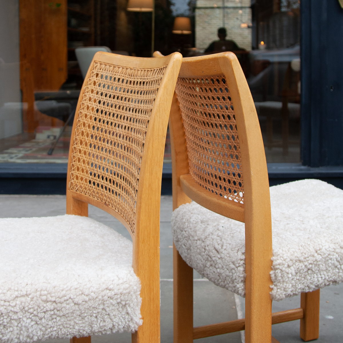 Set of Six Oak Dining Chairs / Carl Gustav Hiort, 1955
