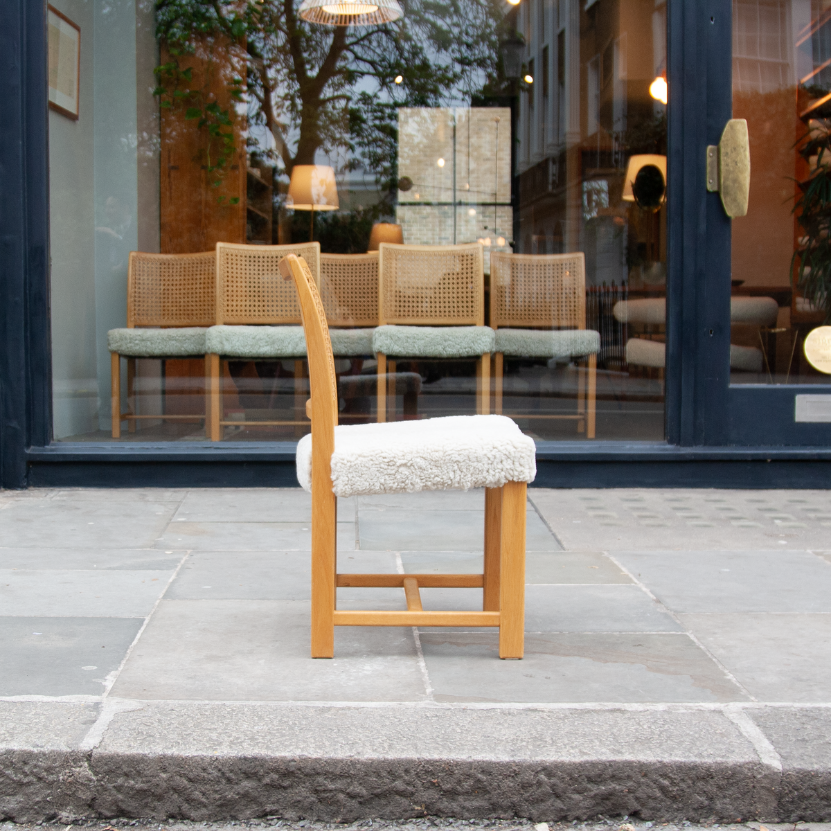 Set of Six Oak Dining Chairs / Carl Gustav Hiort, 1955
