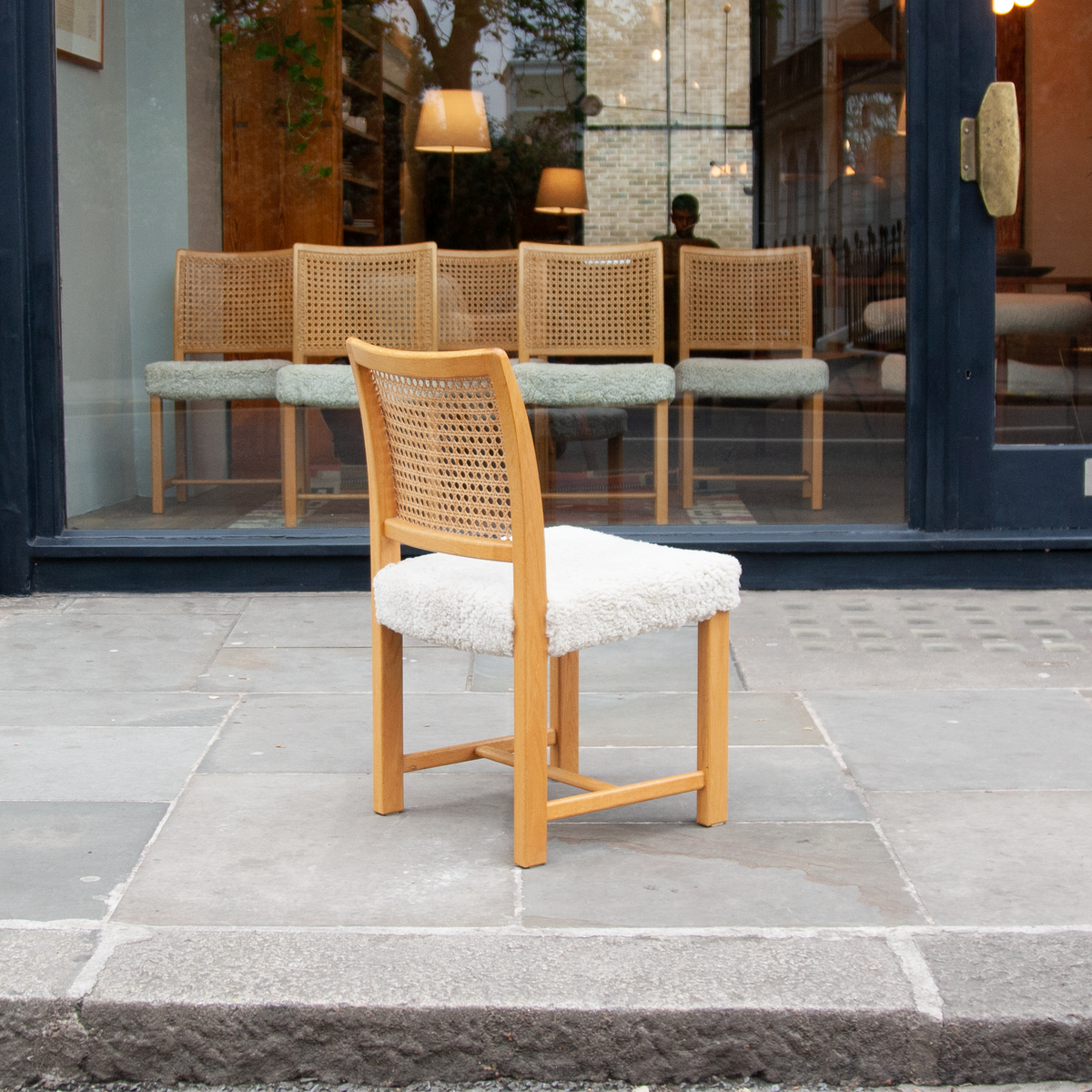 Set of Six Oak Dining Chairs / Carl Gustav Hiort, 1955
