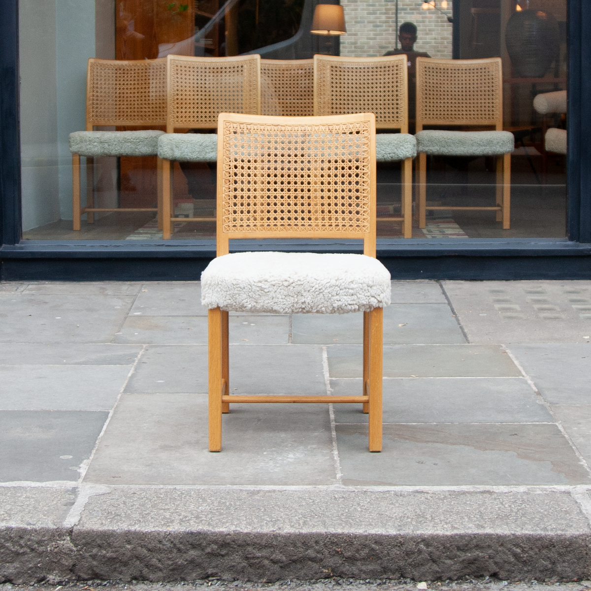 Set of Six Oak Dining Chairs / Carl Gustav Hiort, 1955