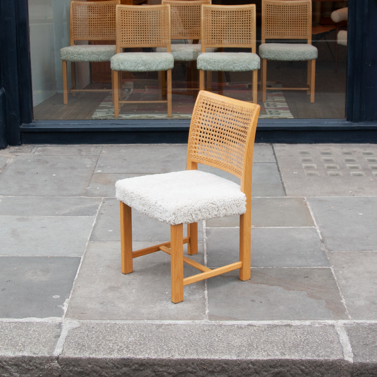 Set of Six Oak Dining Chairs / Carl Gustav Hiort, 1955