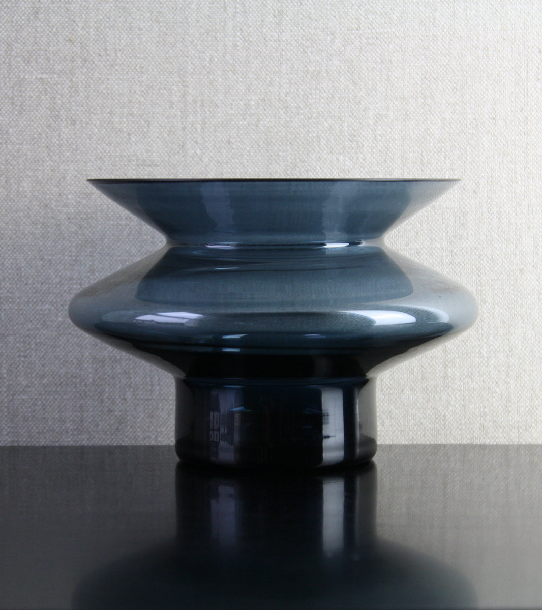 Steel Blue Model 6654 "Hyrrä" (Spinning Top) by Helena Tynell, 1959