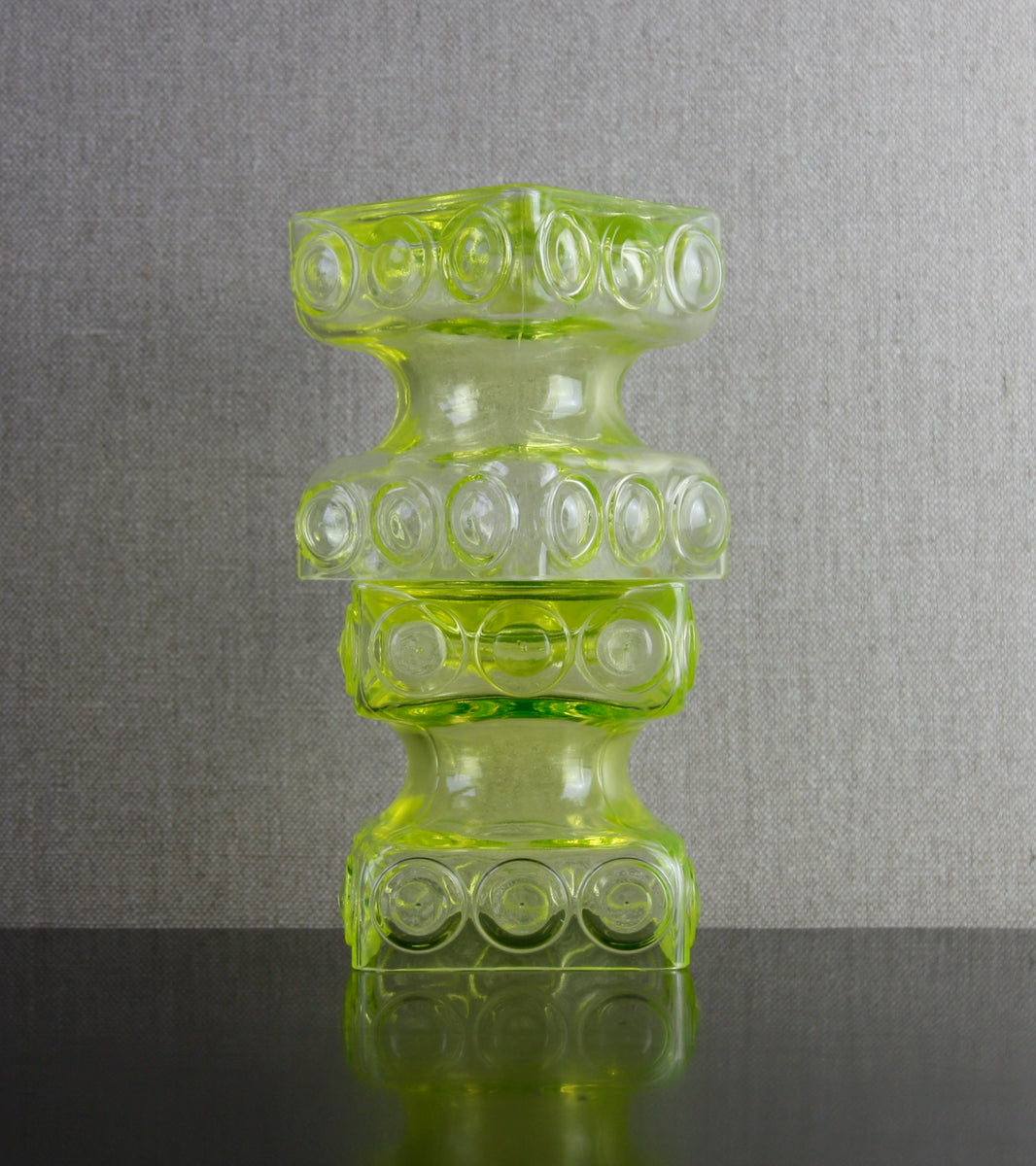 Pair of Uranium Model 2159 "Kehrä" Reversible Candlesticks / Tamara Aladin, 1968