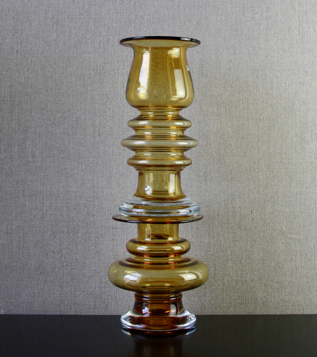 Amber Model 1343 "Tornado" Vase / Tamara Aladin, 1970