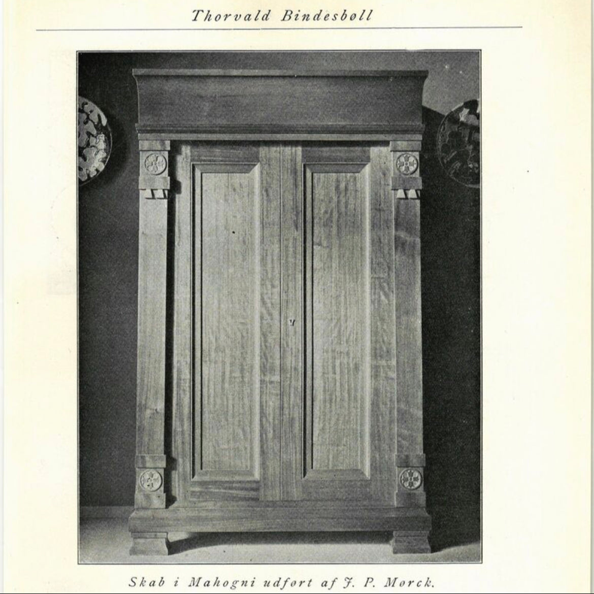 1900 Exposition Universelle Cabinet, / Thorvald Bindesbøll, / Denmark, 1900