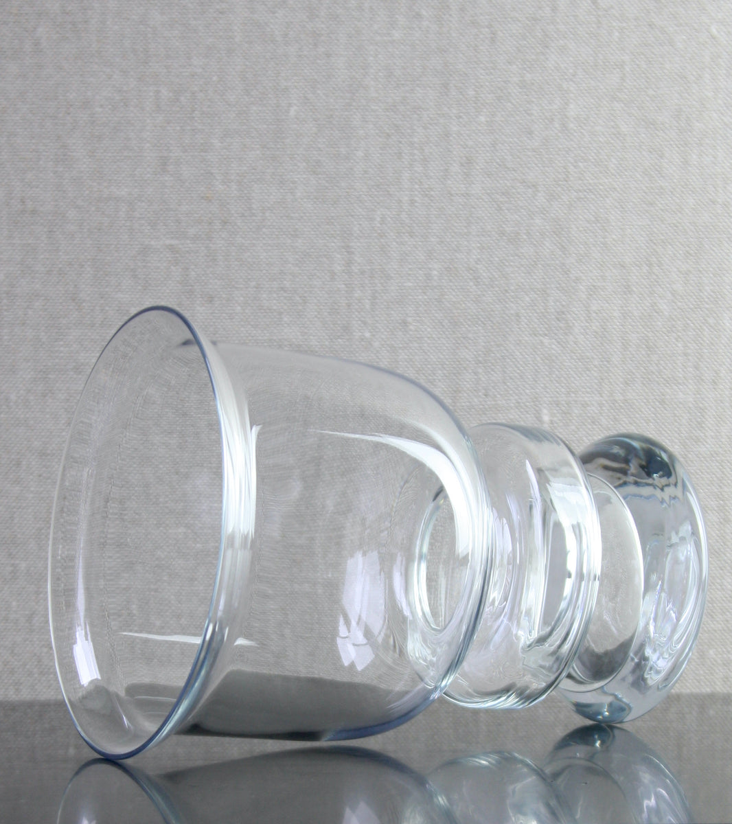 Clear Model 1318 "Ella" Lantern Vase / Nanny Still, 1973