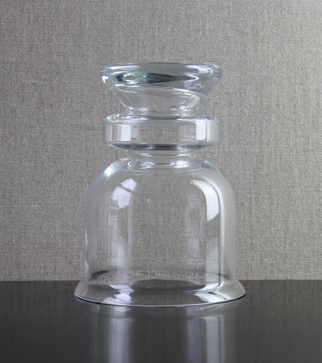 Clear Model 1318 "Ella" Lantern Vase / Nanny Still, 1973
