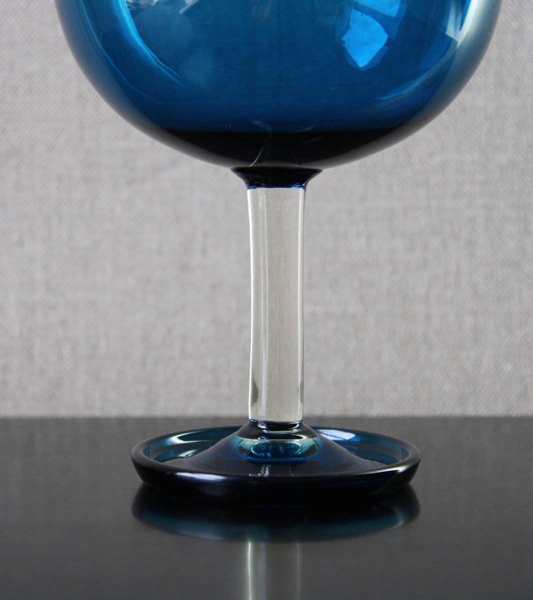 Turquoise "Harlekiini: Vinejug" & 6 Glasses [Model 1744] / Nanny Still, 1958