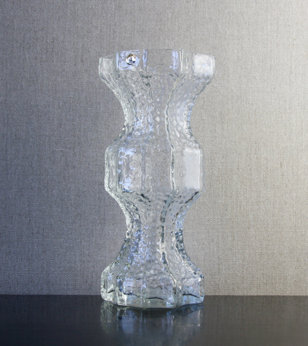 Clear Model 1419 "Fenomena" Vase by Nanny Still, 1967