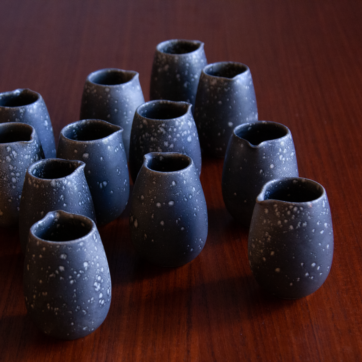 Bespoke Jug / Black & White, Glaze F