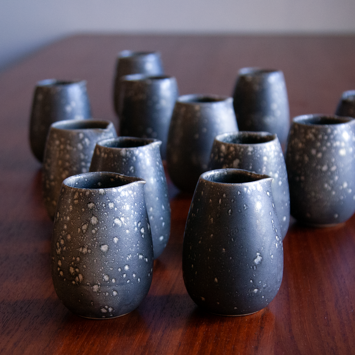 Bespoke Jug / Black & White, Glaze F