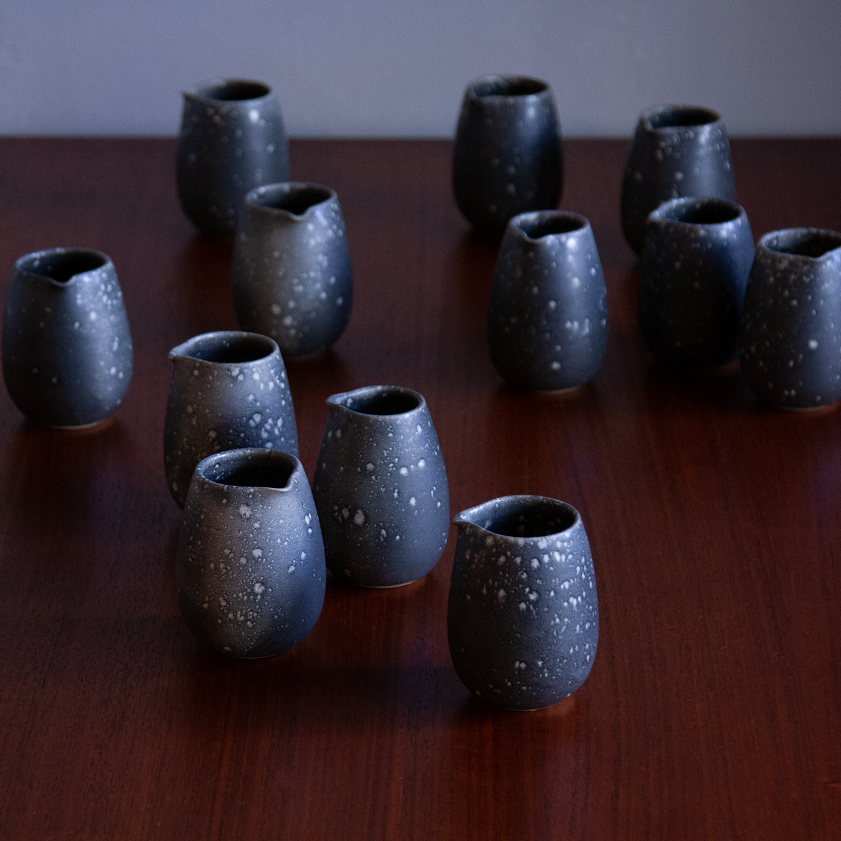 Bespoke Jug / Black & White, Glaze F