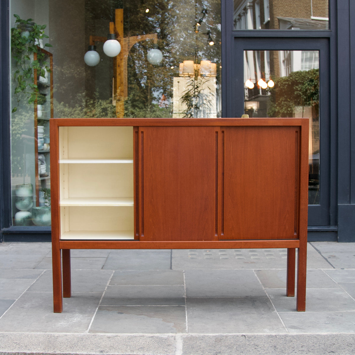 High Teak Sideboard / Carl-Gustaf Hiort af Ornäs, Finland, 1955