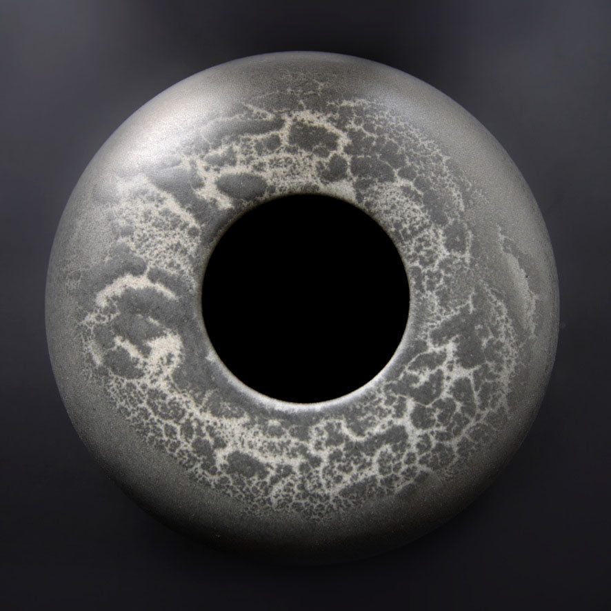 Large Pebble Vase / Blistered Lead Glaze