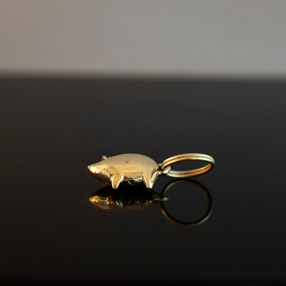 Pig Keyring #4500-1 / Werkstätte Carl Auböck