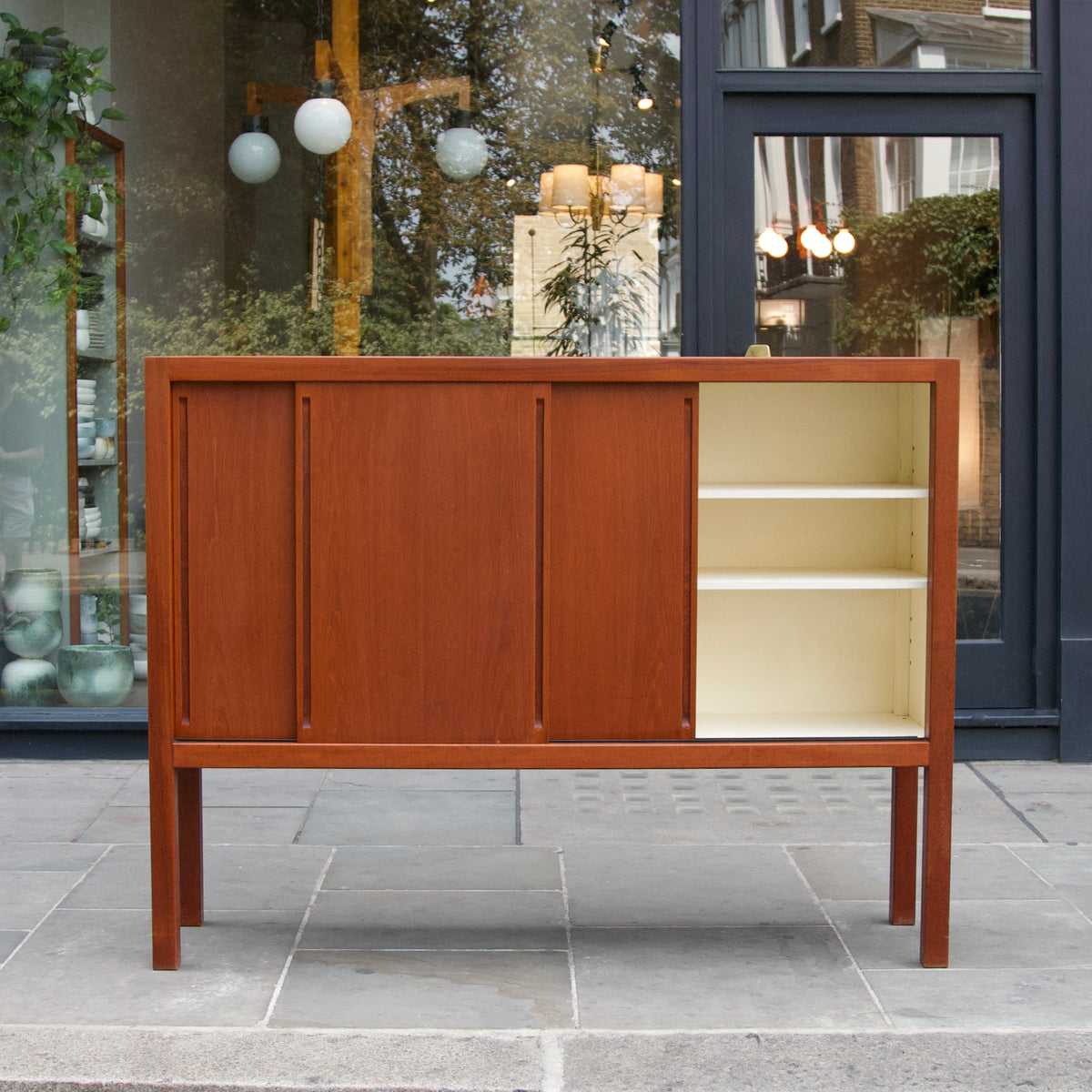 High Teak Sideboard / Carl-Gustaf Hiort af Ornäs, Finland, 1955