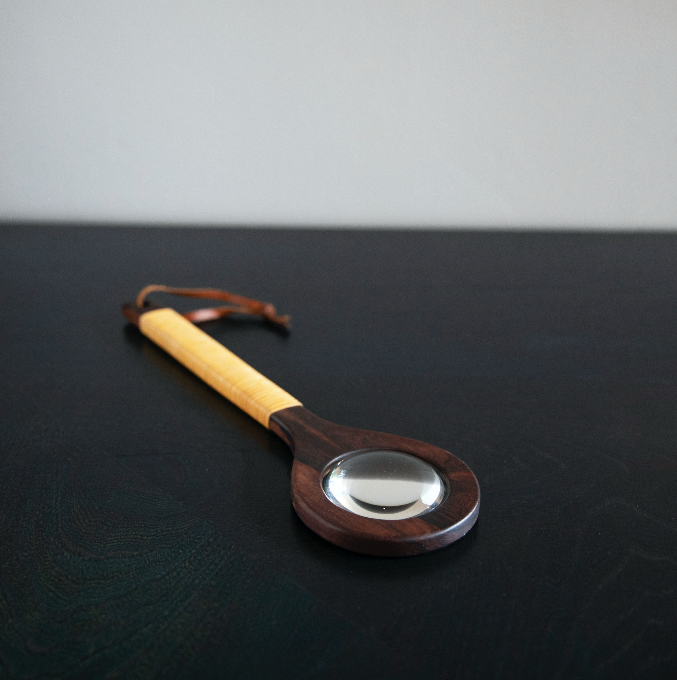Eccentric Long Handled / Magnifying Glass / Carl Auböck