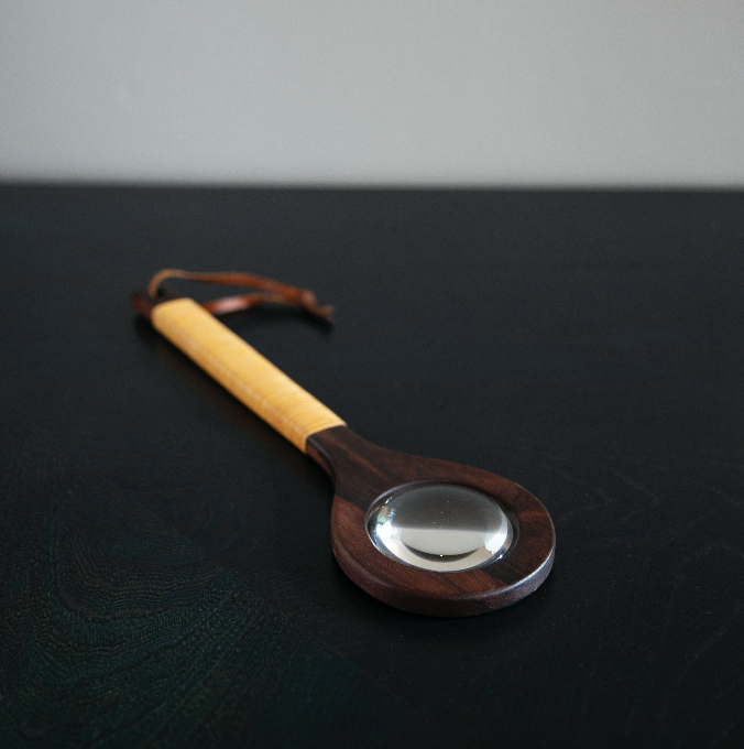 Eccentric Long Handled / Magnifying Glass / Carl Auböck