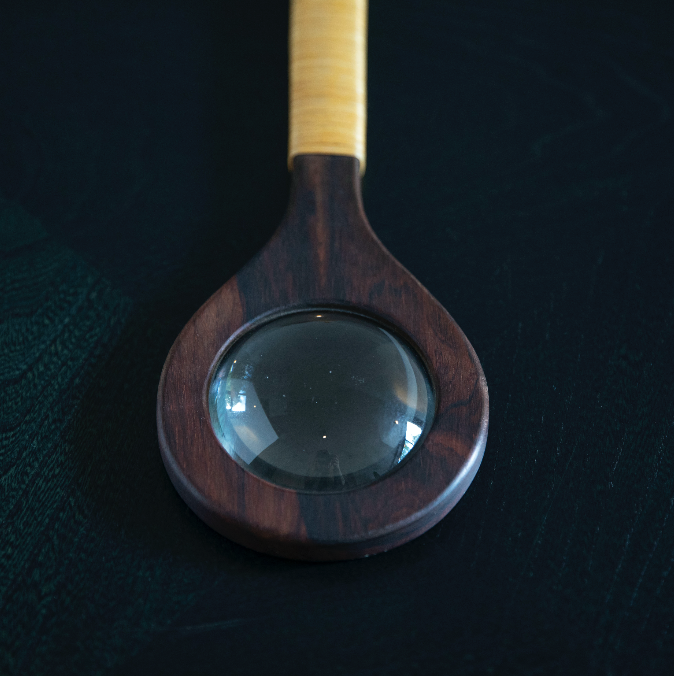 Eccentric Long Handled / Magnifying Glass / Carl Auböck
