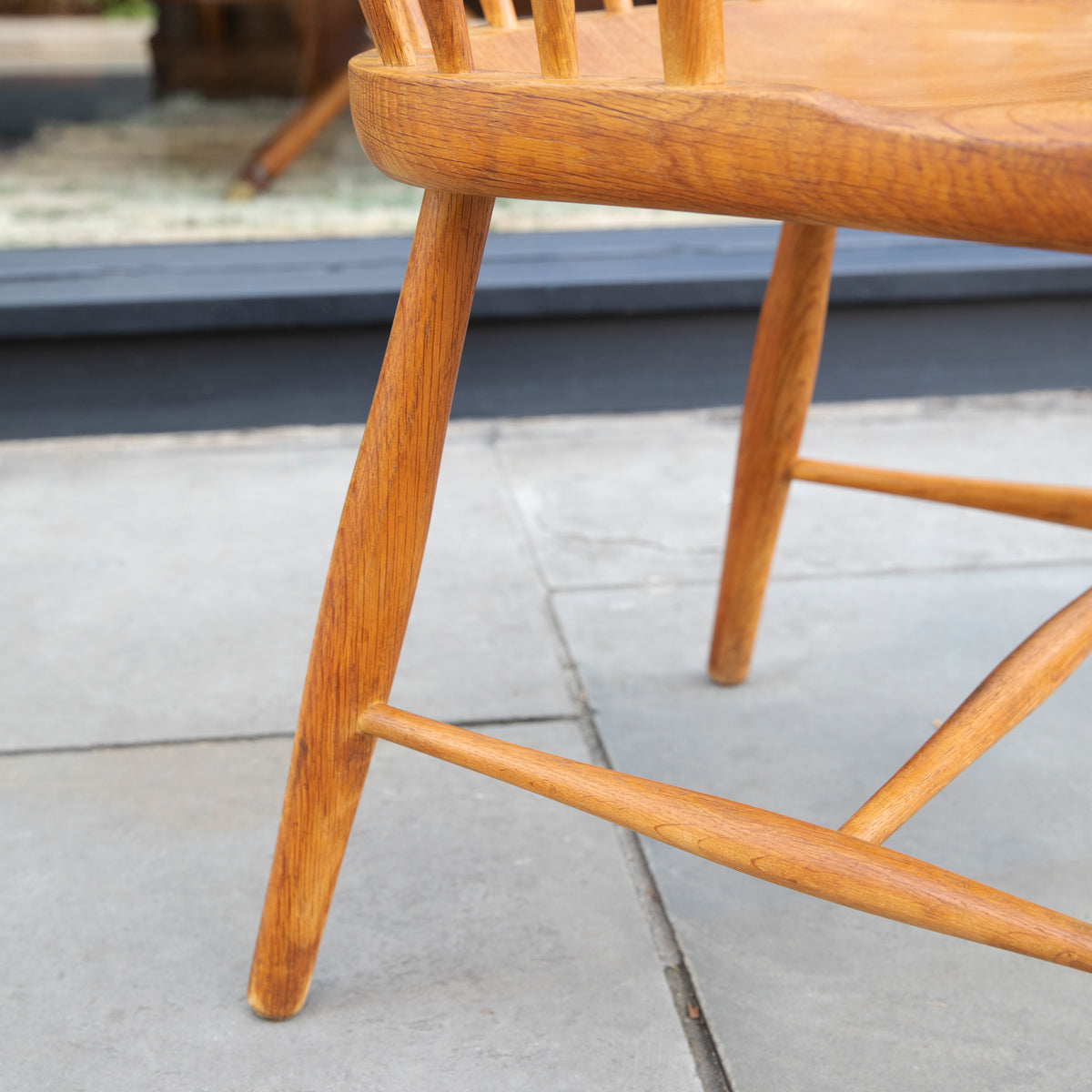 Solid Oak CH 18A 'Windsor Chair' / Frits Henningsen