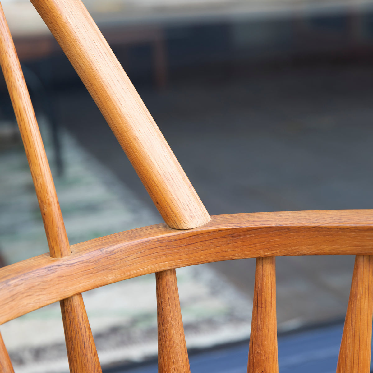 Solid Oak CH 18A 'Windsor Chair' / Frits Henningsen